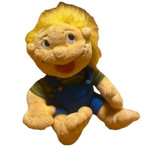 Vintage Plush Doll Tickle Twins Talent Toys 1997 Not Tested Very Clean RARE HTF